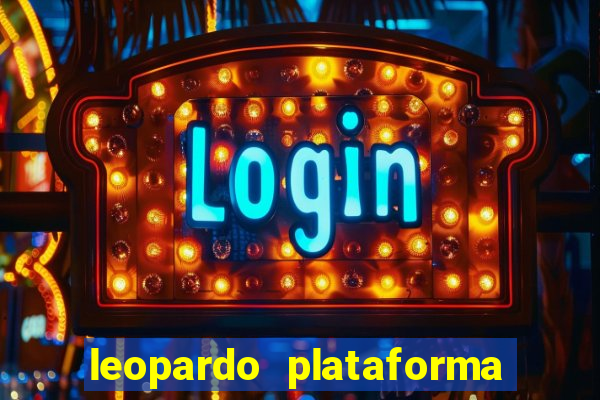 leopardo plataforma de jogos